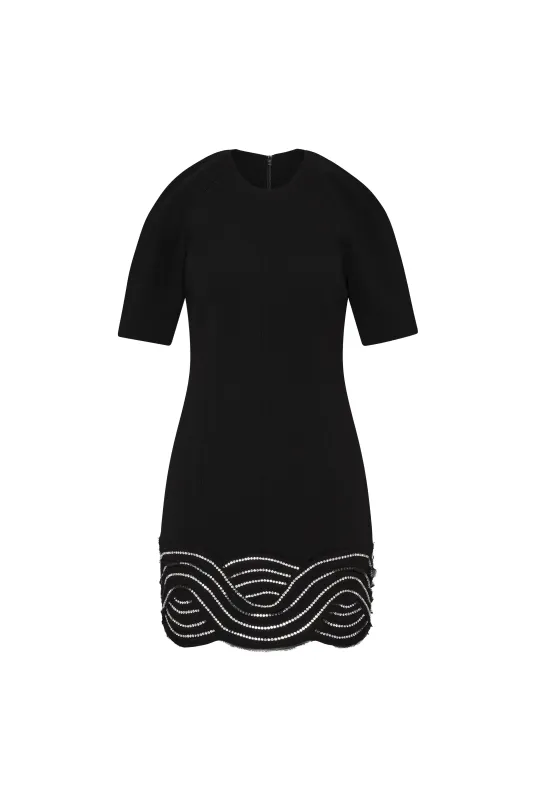Bellatrix Short Sleeve Mini Dress made by Rebecca Vallance
