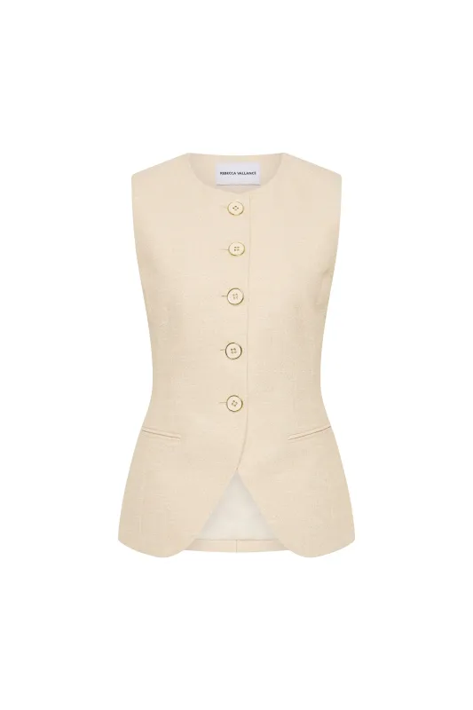 Winnie Vest made by Rebecca Vallance