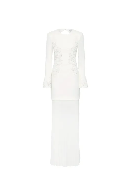 Xanthe Long Sleeve Gown made by Rebecca Vallance