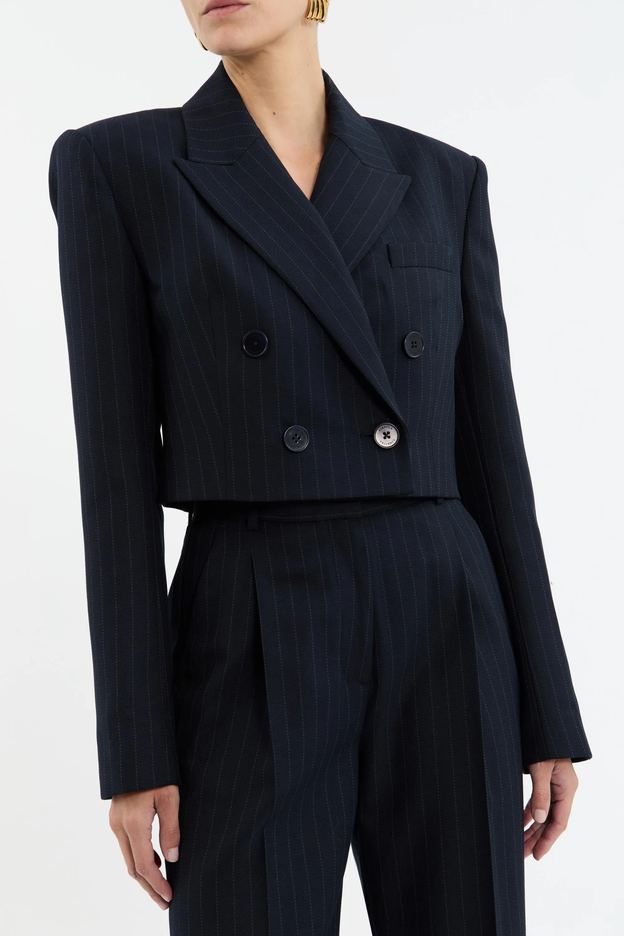 Maxwell Crop Blazer sold by Rebecca Vallance product image thumbnail 5