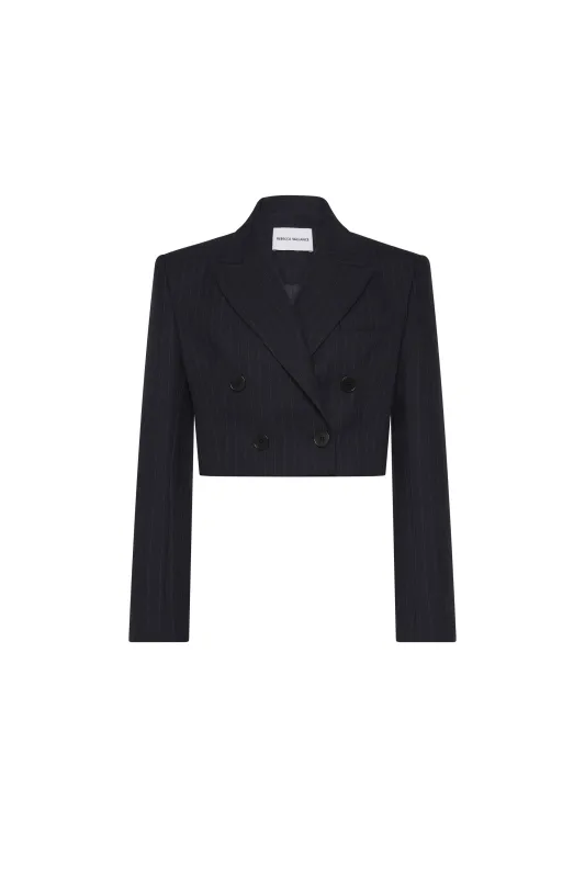 Maxwell Crop Blazer made by Rebecca Vallance