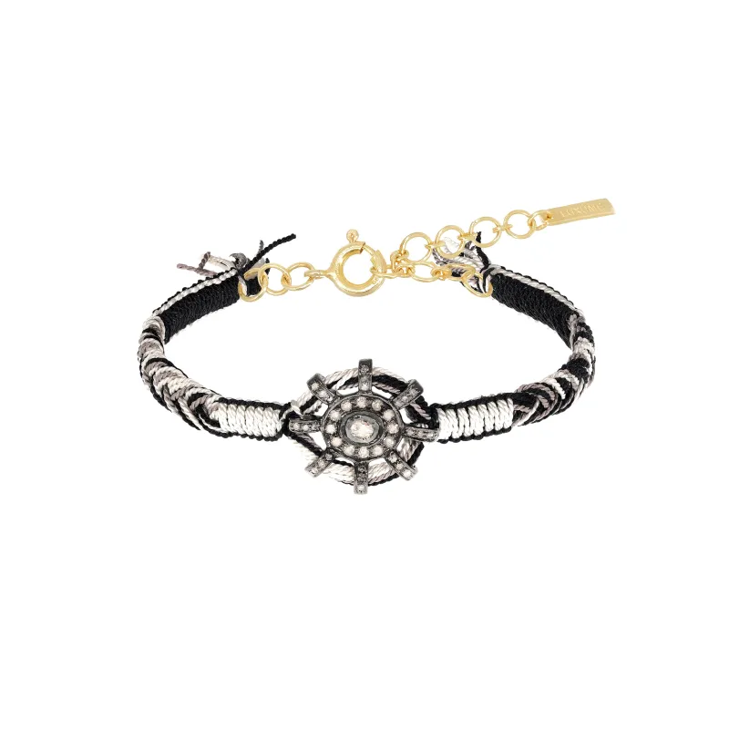 N° 940 BRACELET | BLACK WHITE made by Marie Laure Chamorel