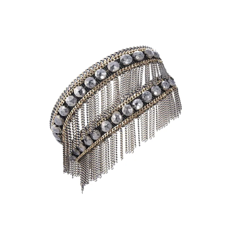 1M014 DOUBLE WRAP BRACELET | KAKI made by Marie Laure Chamorel