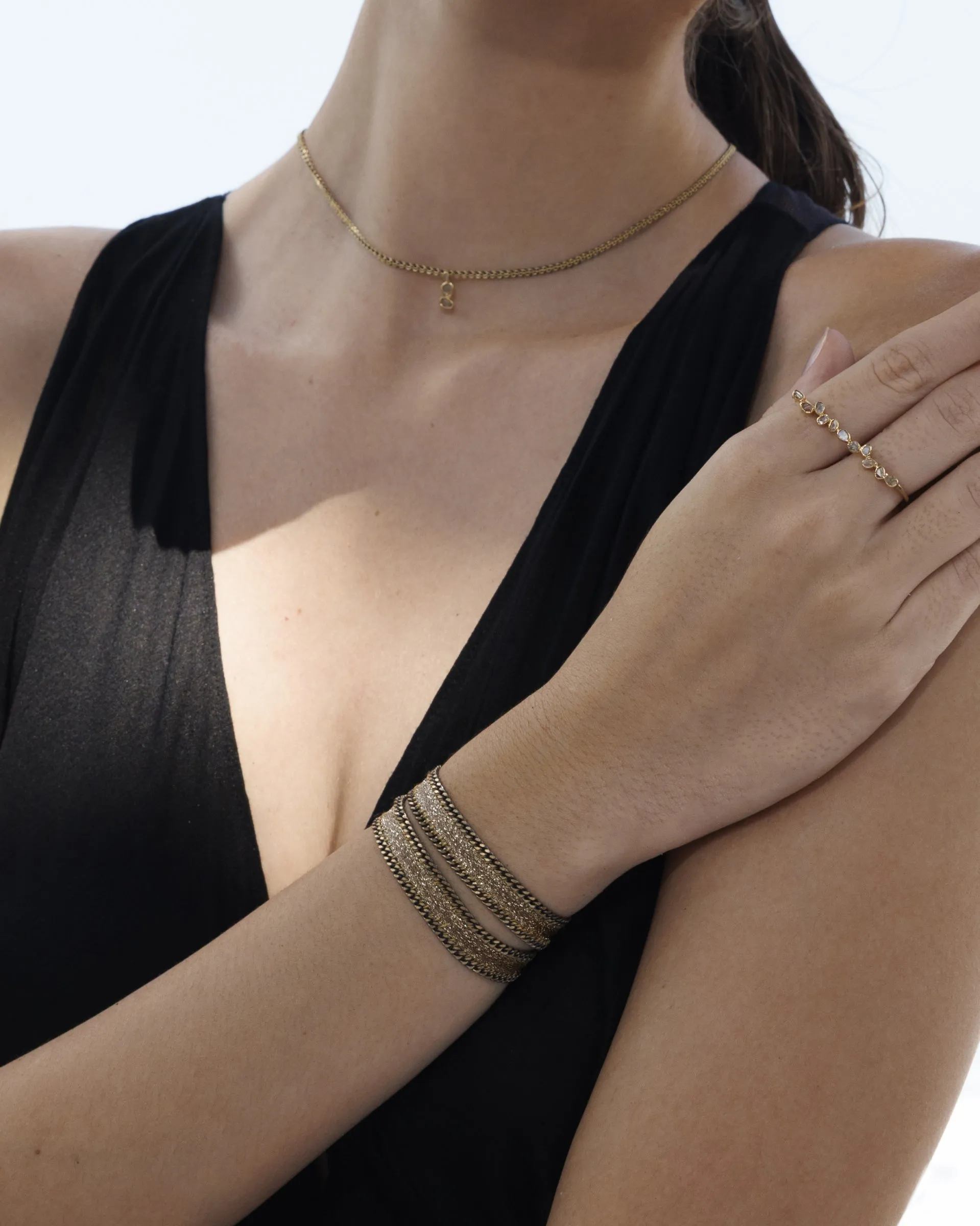 1D006 DOUBLE WRAP BRACELET | KAKI sold by Marie Laure Chamorel product image thumbnail 2