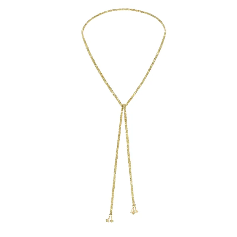 N° 826 LARIAT NECKLACE | GOLD made by Marie Laure Chamorel