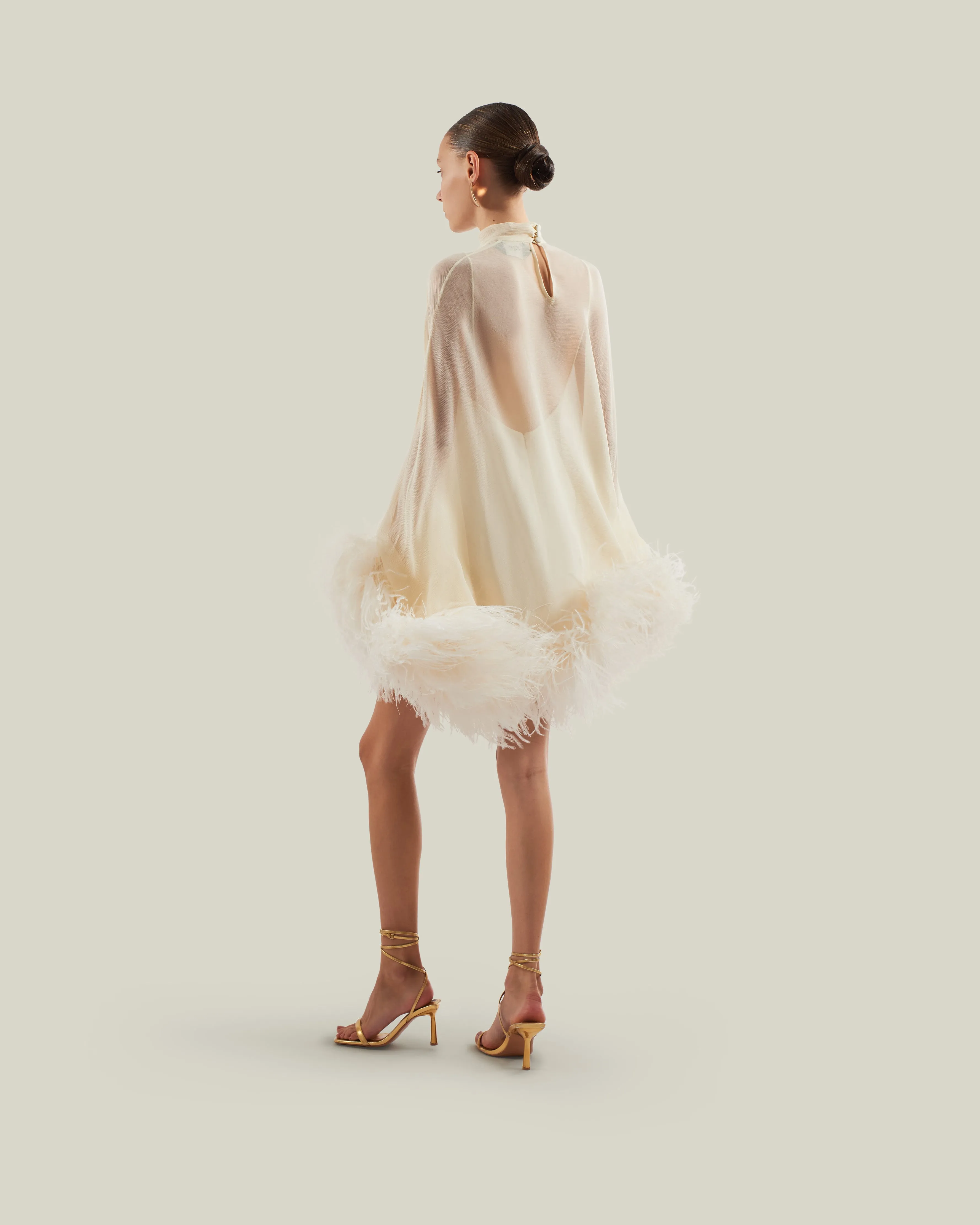 Vegas Spirito Dress in Ivory sold by Taller Marmo product image thumbnail 2