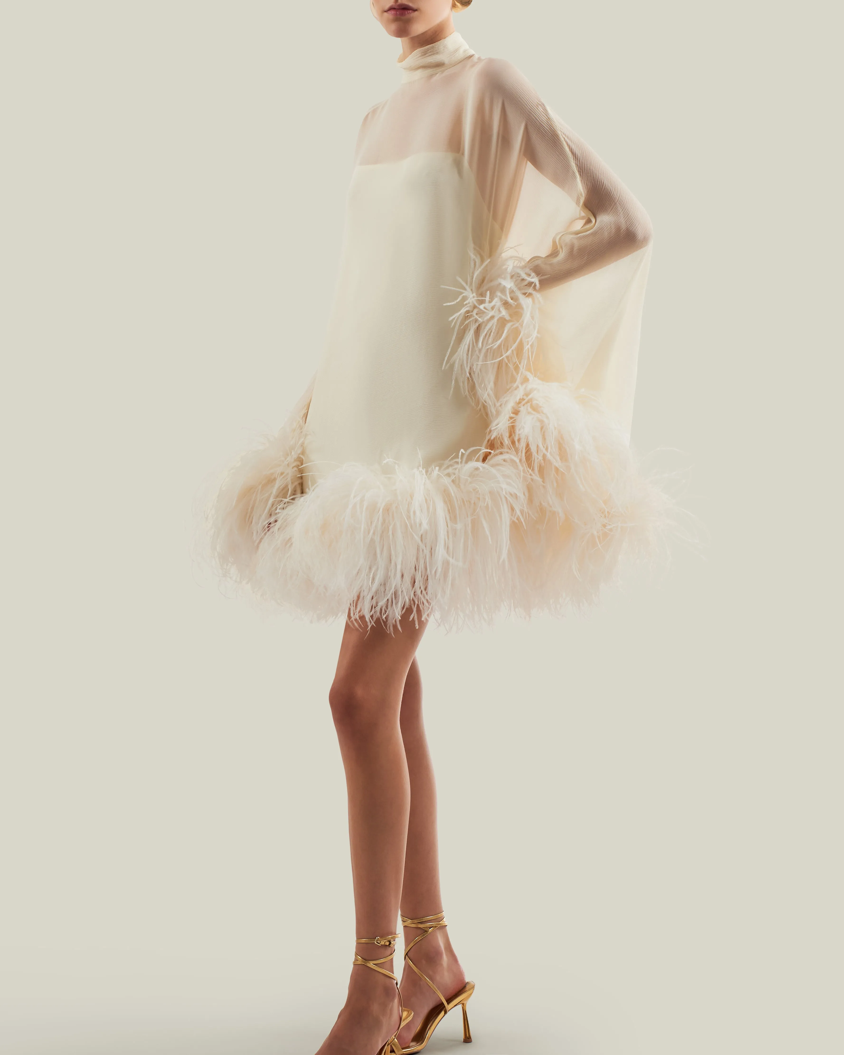 Vegas Spirito Dress in Ivory sold by Taller Marmo product image thumbnail 4