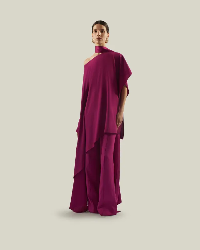Marlene Pants in Pomegranate made by Taller Marmo