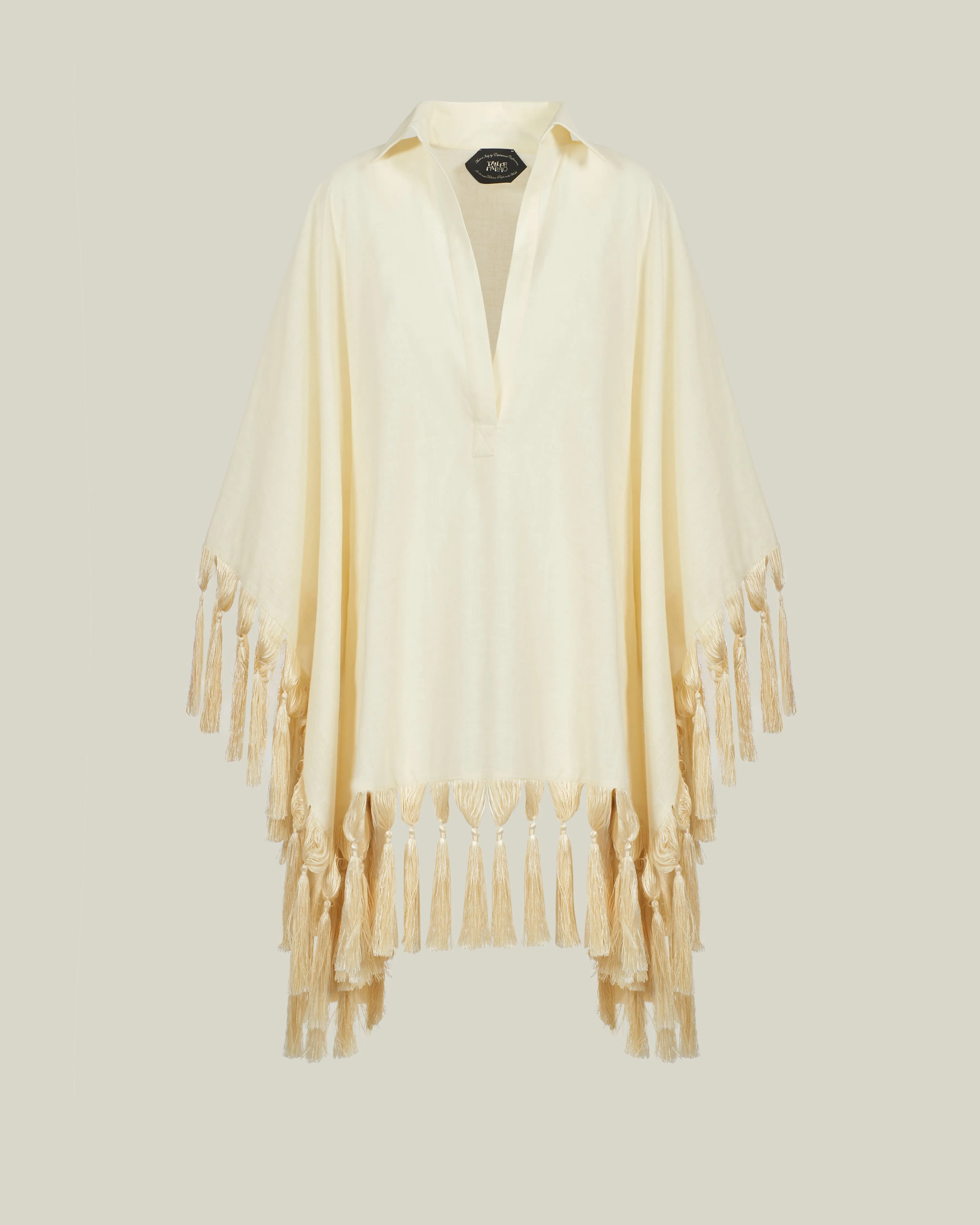 Aguas Blancas Kaftan in Ivory sold by Taller Marmo product image thumbnail 3