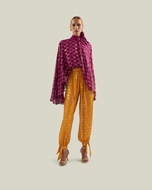 Giuni Pants in Marigold made by Taller Marmo