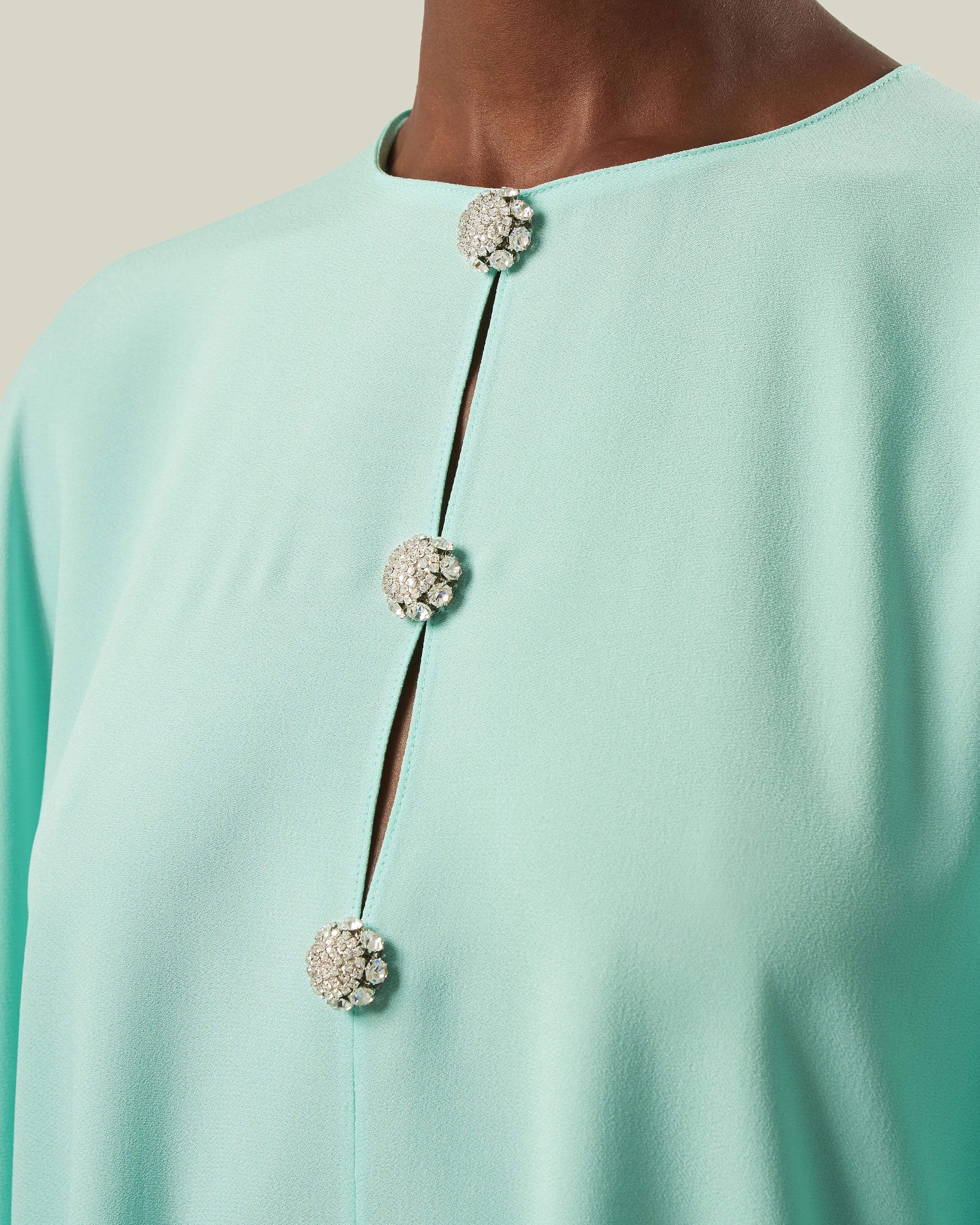 Carthage Kaftan in Acqua sold by Taller Marmo product image thumbnail 4