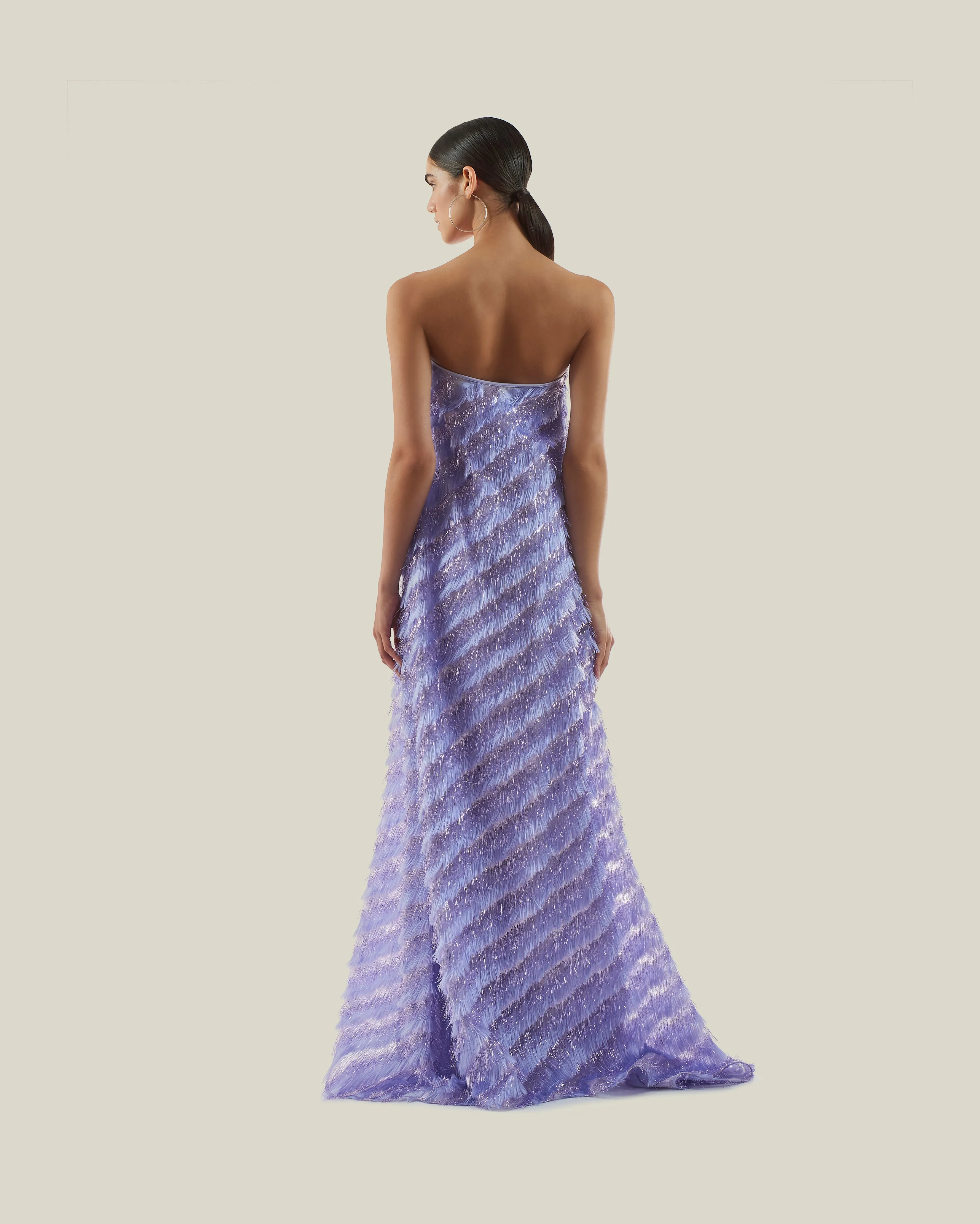 Anguilla Gown in Lilac sold by Taller Marmo product image thumbnail 2