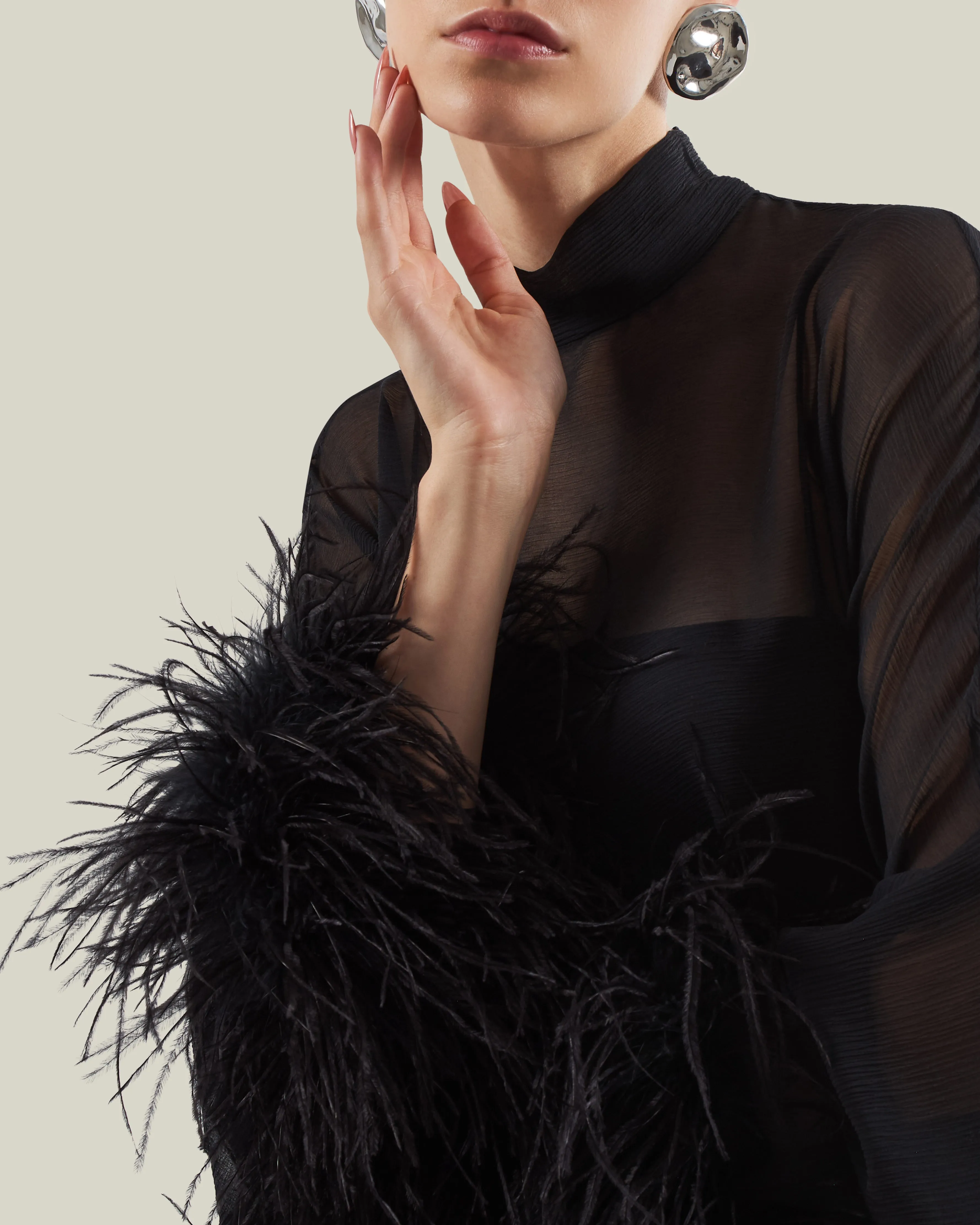 Vegas Spirito Dress in Black sold by Taller Marmo product image thumbnail 4