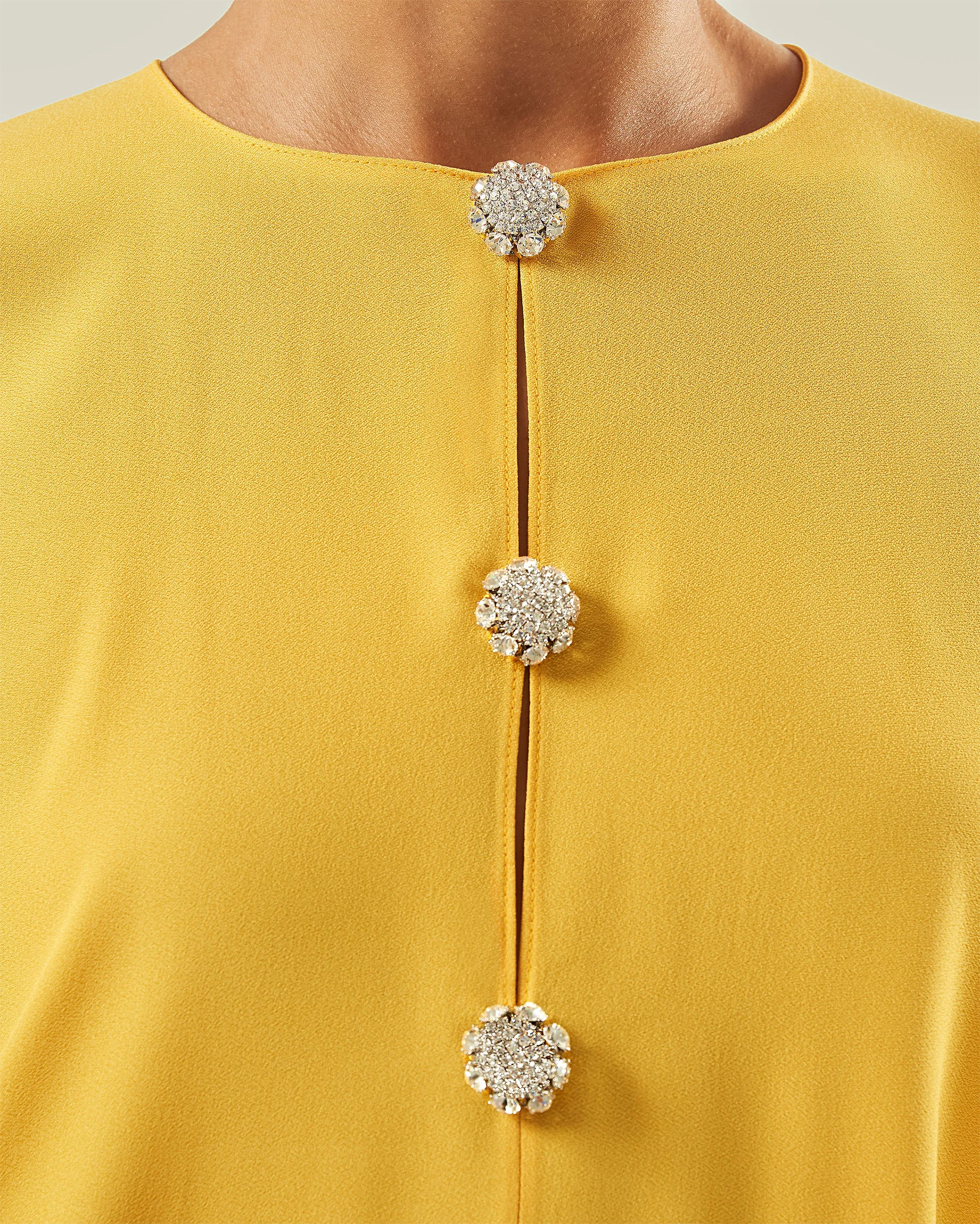 Carthage Kaftan in Lemon sold by Taller Marmo product image thumbnail 4