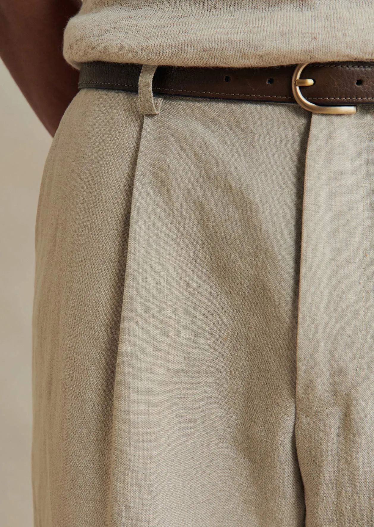 One Pleat Trousers sold by De Bonne Facture product image thumbnail 2