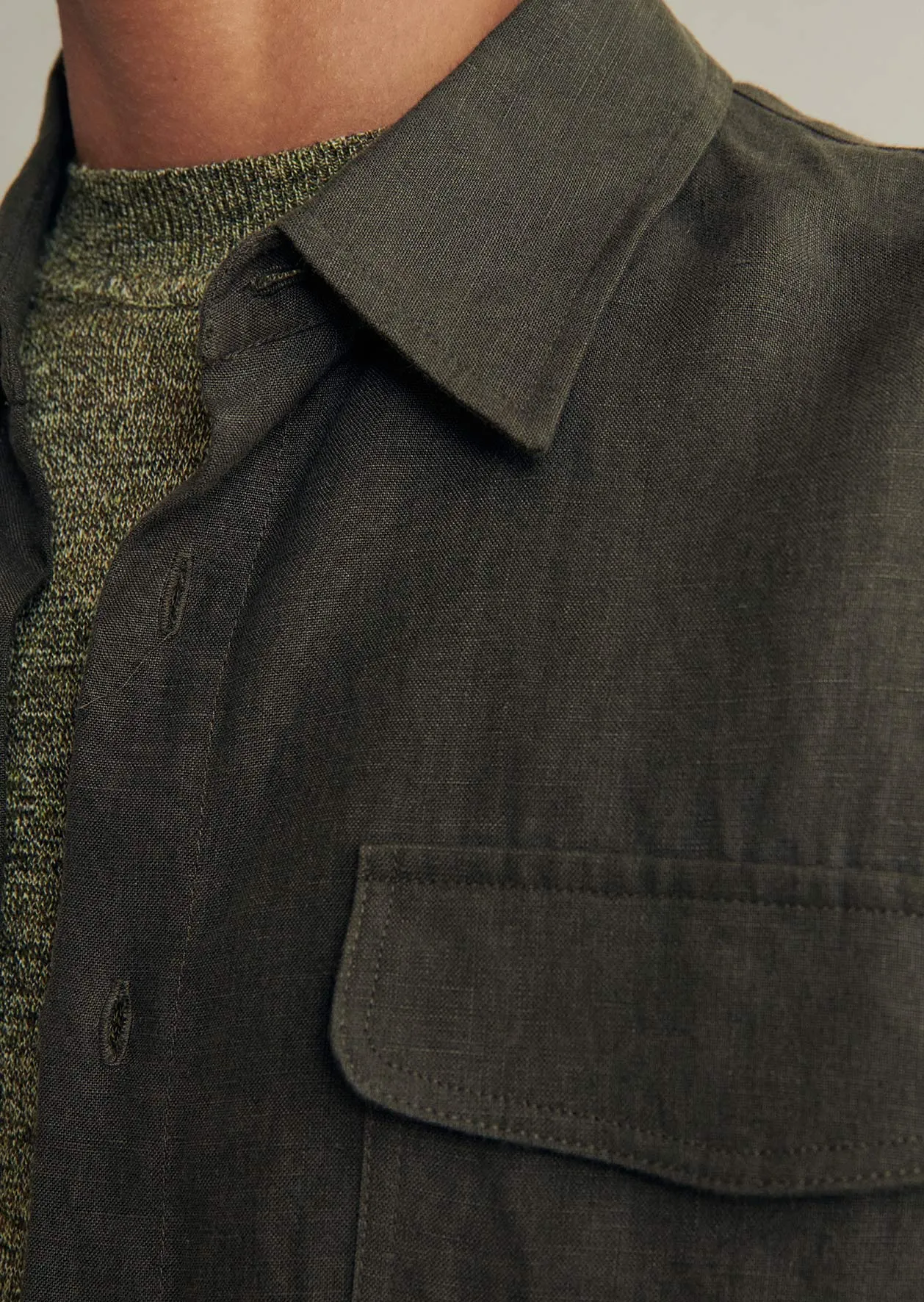 Two Pocket Overshirt sold by De Bonne Facture product image thumbnail 2