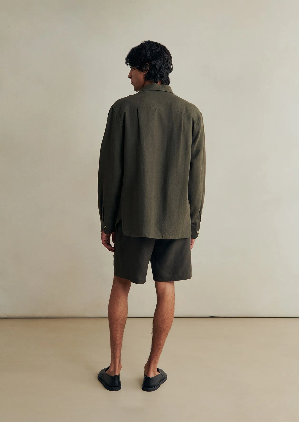 Two Pocket Overshirt sold by De Bonne Facture product image thumbnail 4