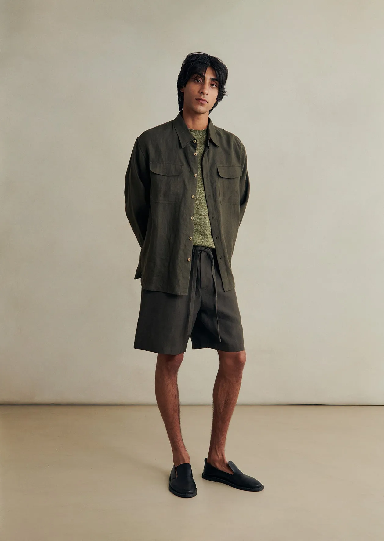 Two Pocket Overshirt sold by De Bonne Facture