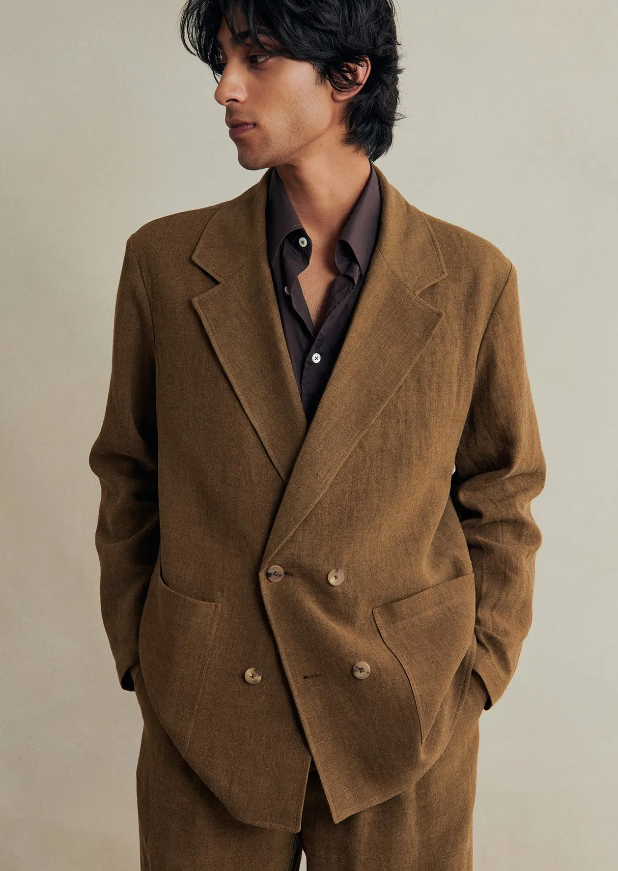 Double-Breasted Jacket sold by De Bonne Facture product image thumbnail 2