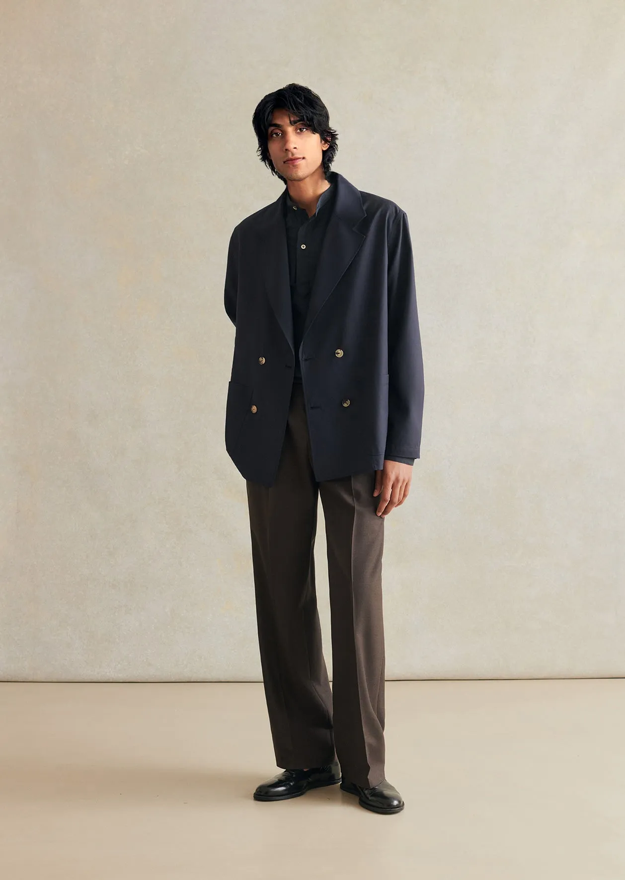 Double-Breasted Jacket sold by De Bonne Facture