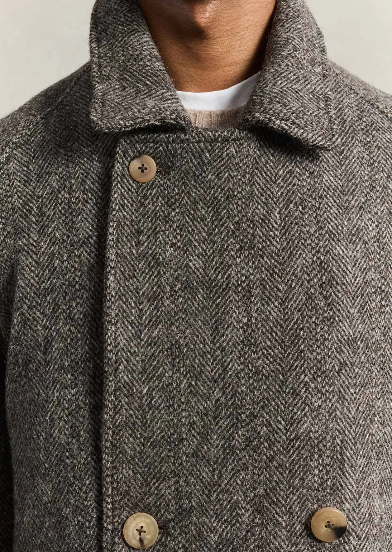 Grandad coat sold by De Bonne Facture product image thumbnail 3