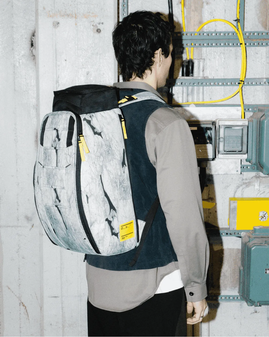 Hugger Backpack 30L Basalt White sold by Db Journey product image thumbnail 2