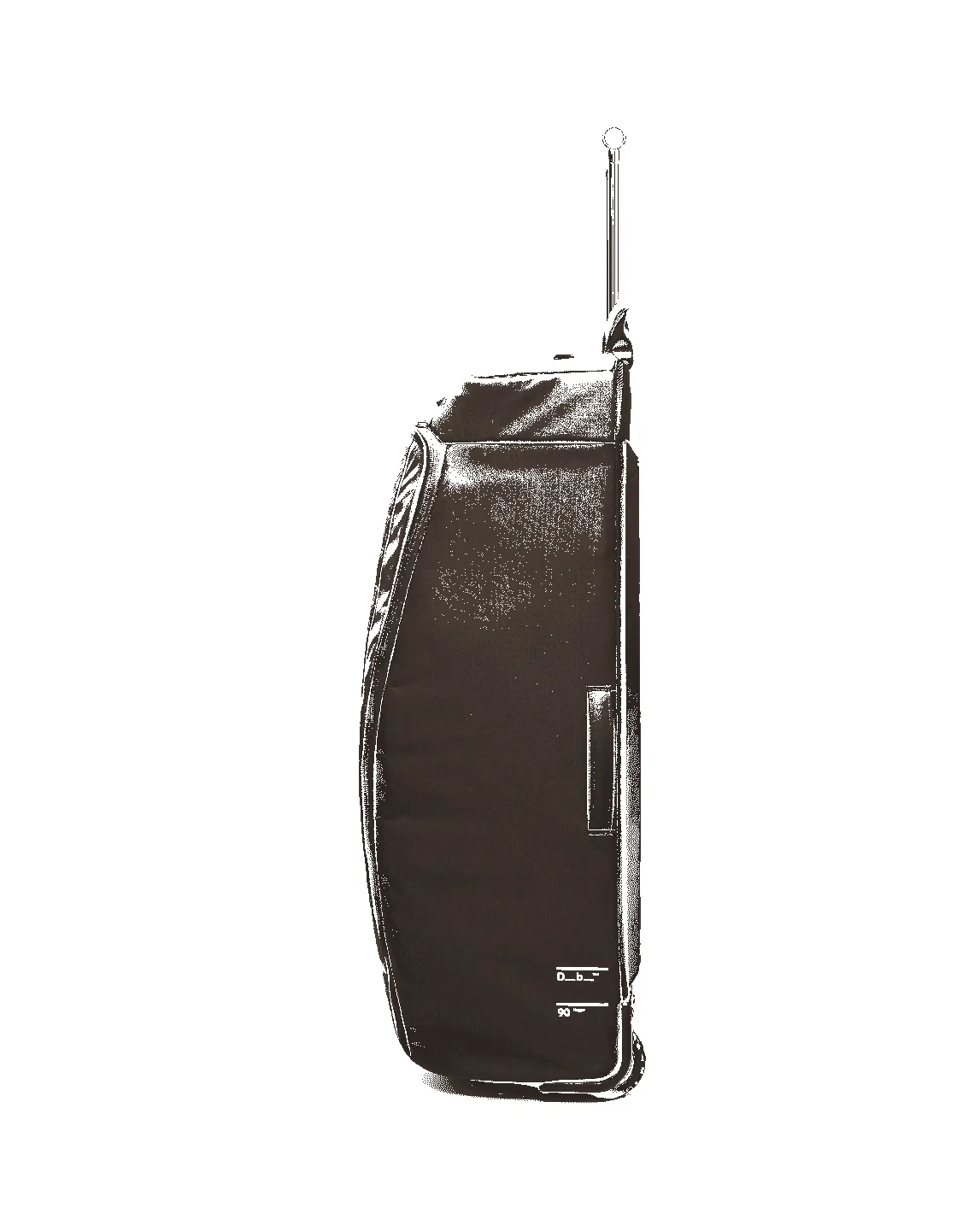 Hugger Roller Bag Check-in 90L Espresso sold by Db Journey product image thumbnail 5