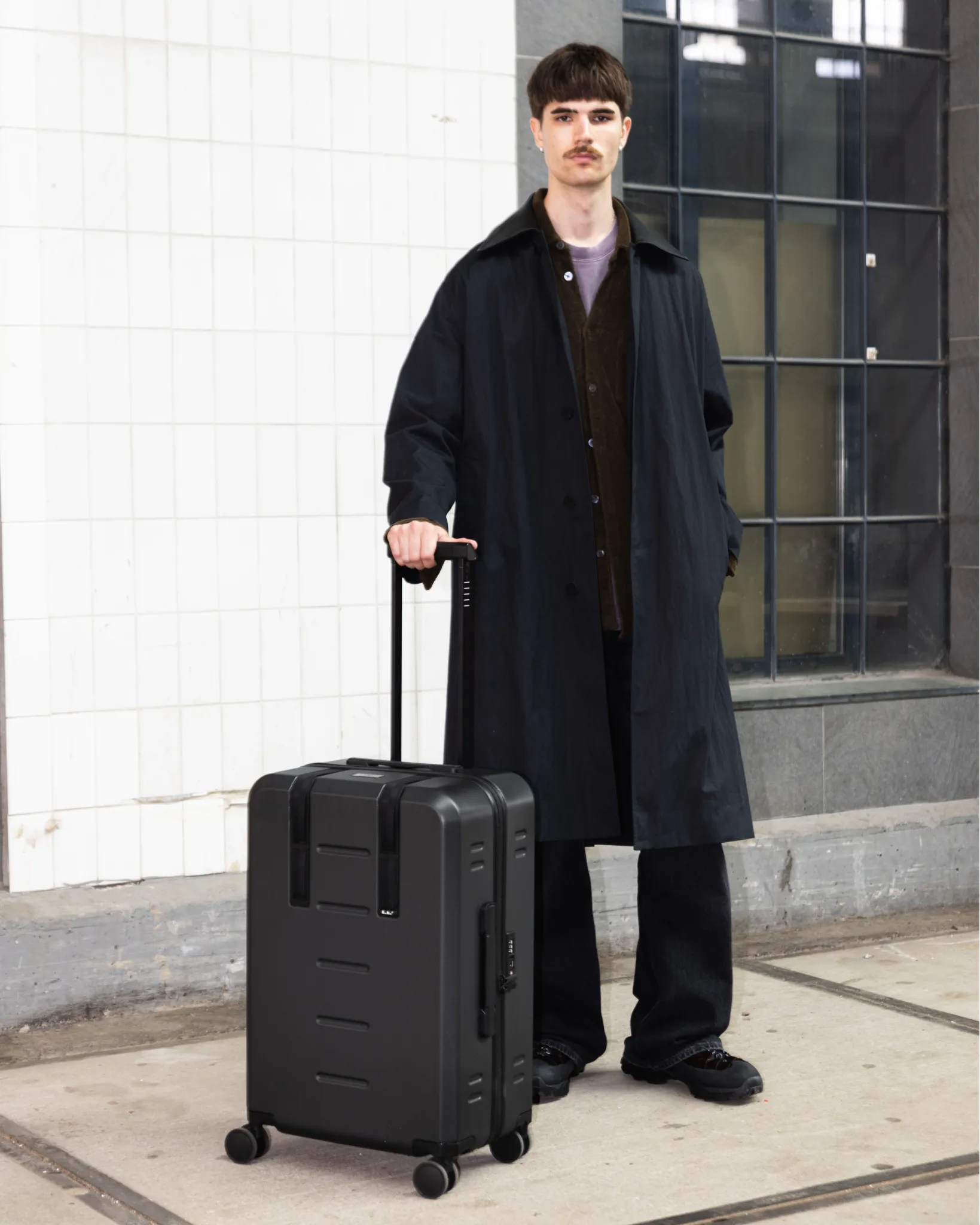 Ramverk Check-in Luggage Medium Black Out sold by Db Journey product image thumbnail 2