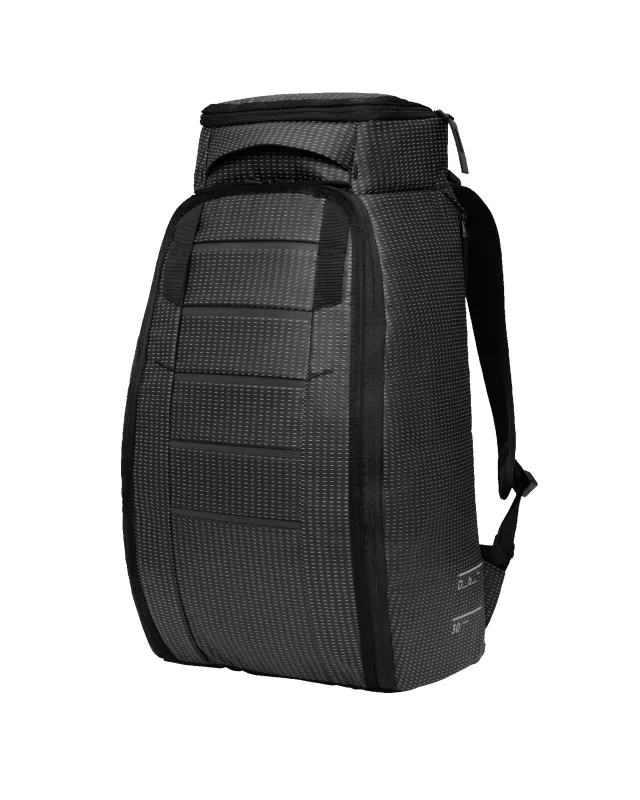 Hugger Backpack 30L Reflective Black made by Dooney & Bourke