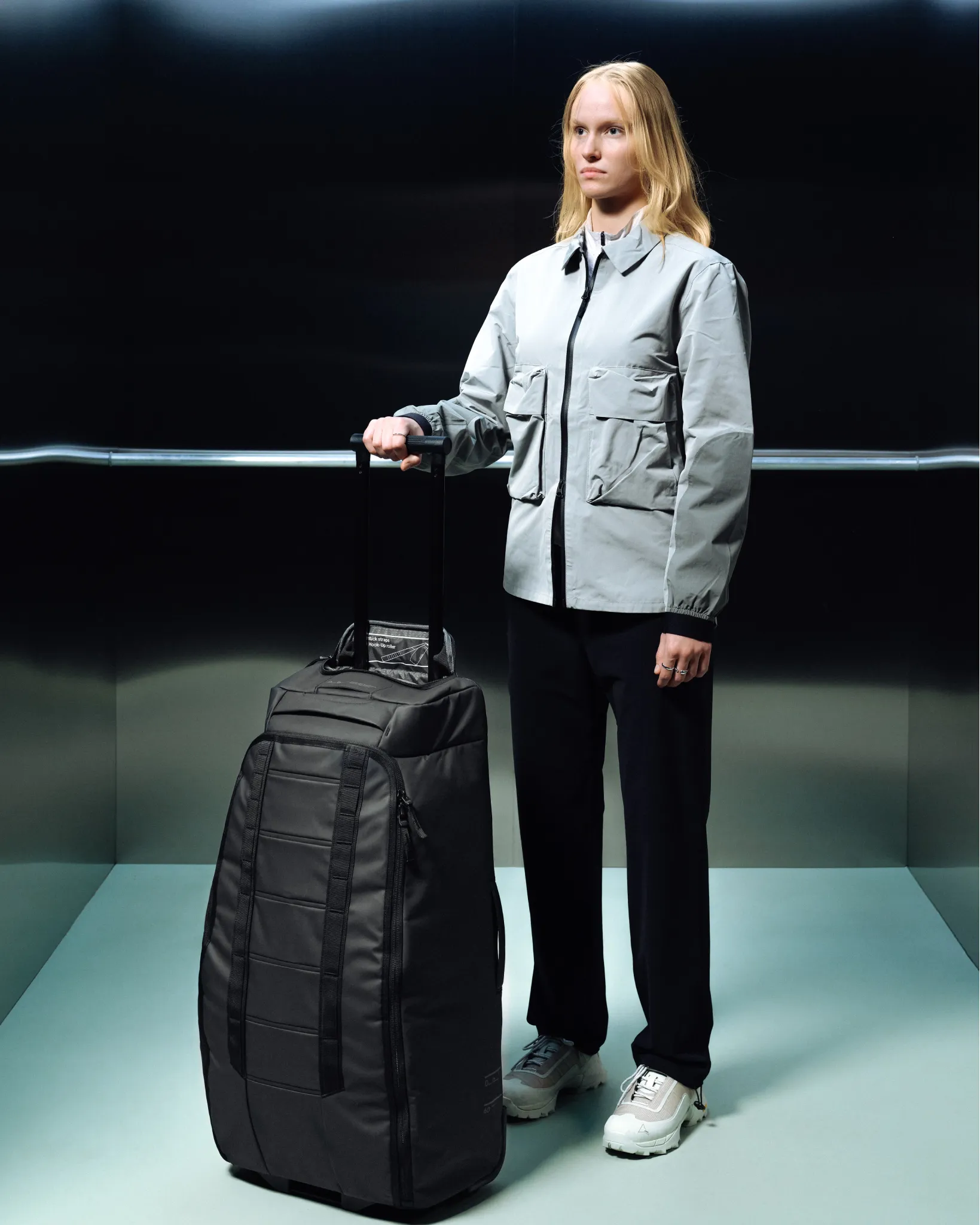 Hugger Roller Bag Check-in 60L Black Out sold by Db Journey product image thumbnail 2