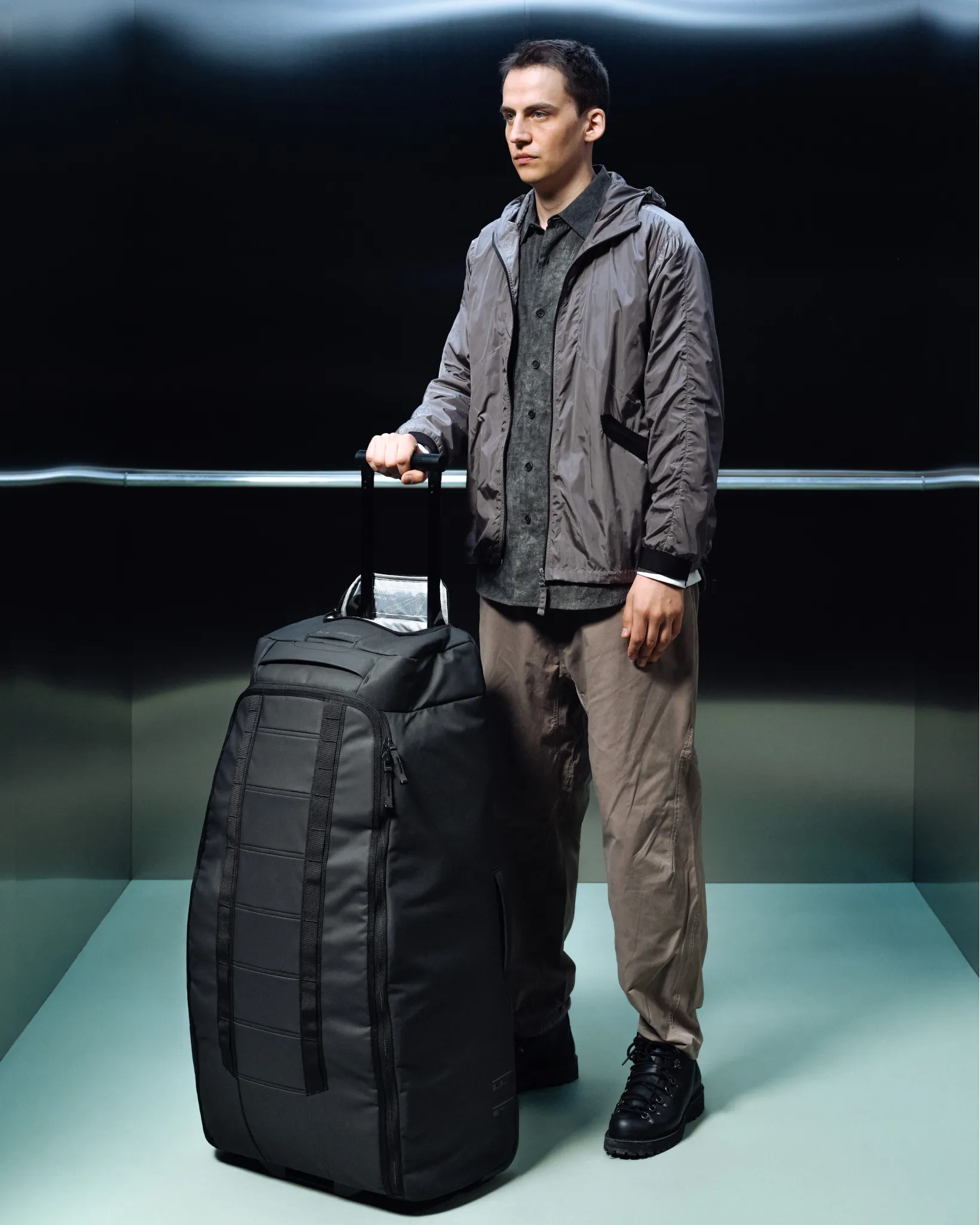 Hugger Roller Bag Check-in 90L Black Out sold by Db Journey product image thumbnail 2