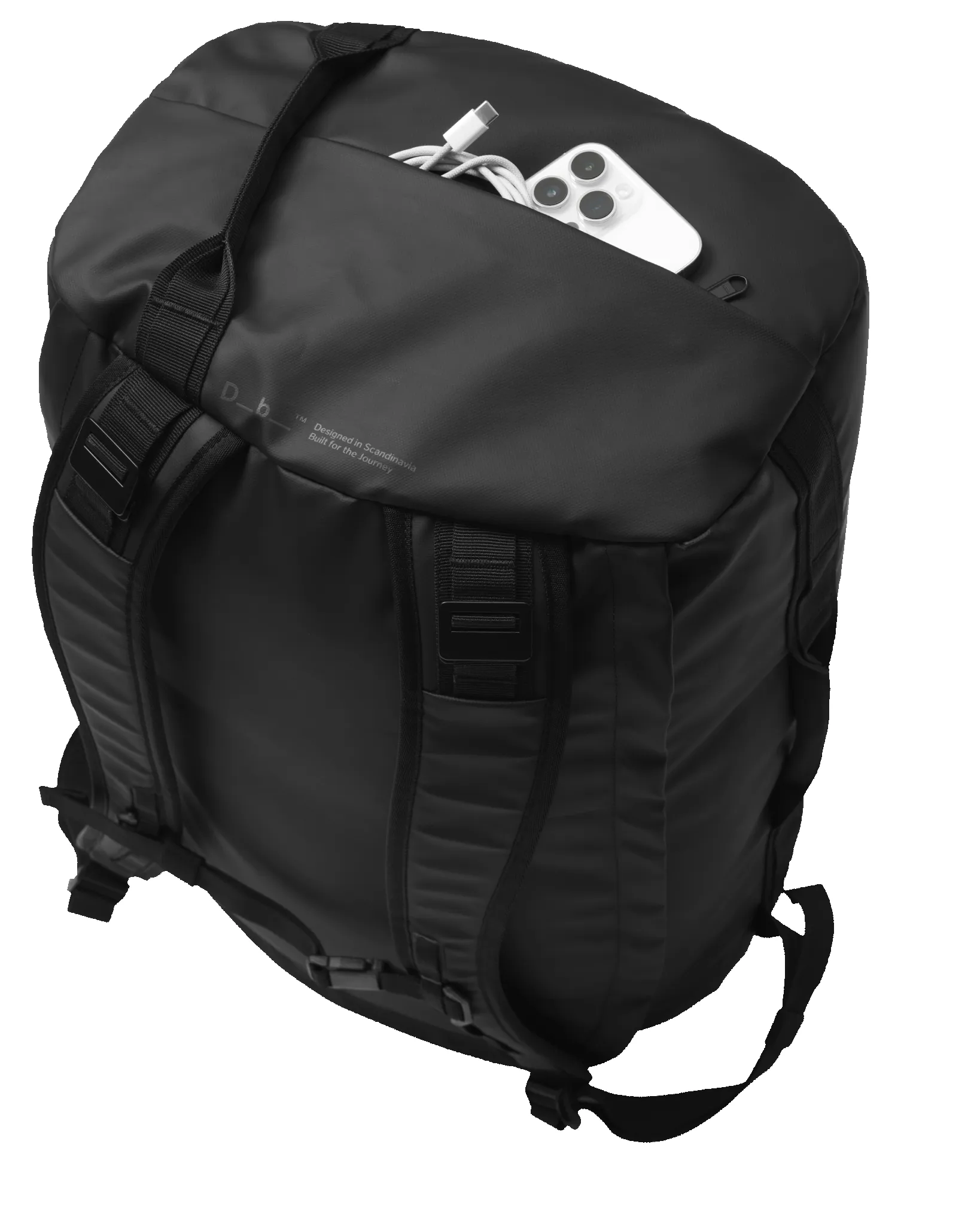 Roamer Duffel 40L Black Out sold by Db Journey product image thumbnail 4