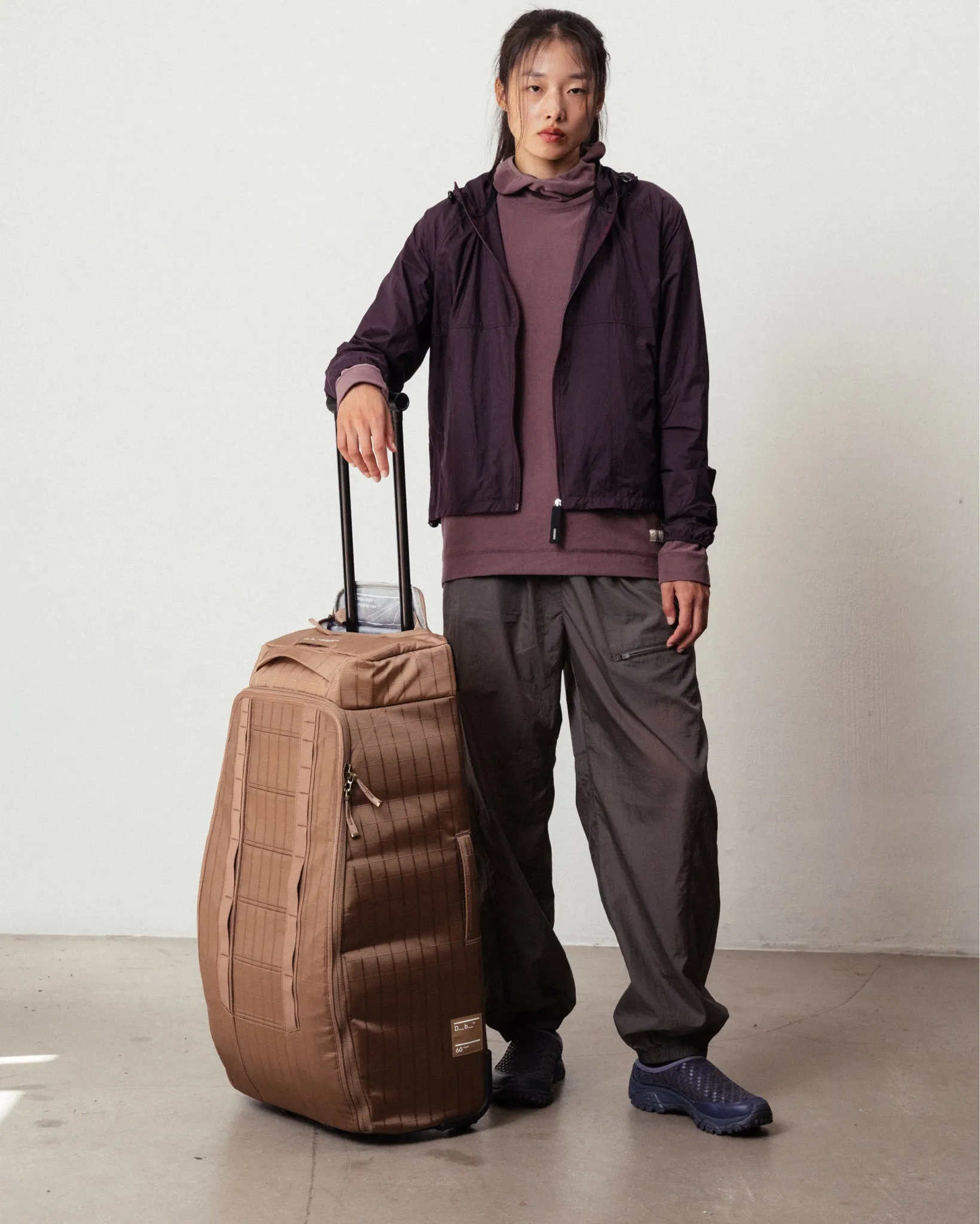 Hugger Roller Bag 60L Affogato Brown sold by Db Journey product image thumbnail 2