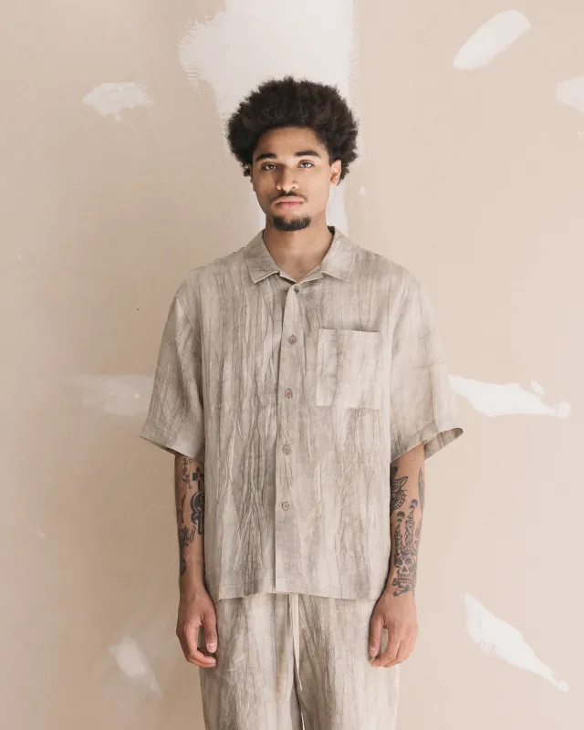 Paseo Shirt - Marbled Grey made by Satta