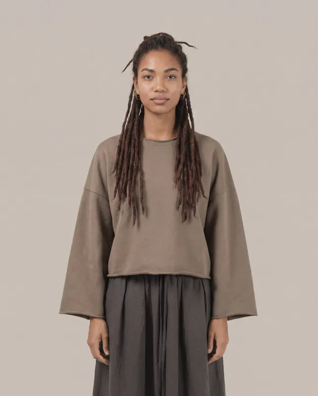Oversize Top [W] - Dark Khaki made by Satta