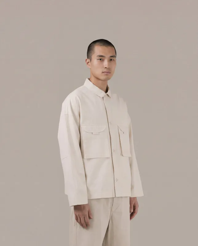 Kodo Jacket - Raw Ecru made by Satta