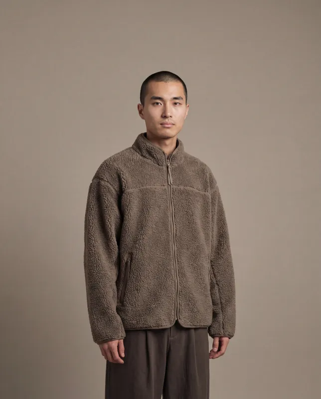 Bigfoot Fleece - Plum Brown made by Satta