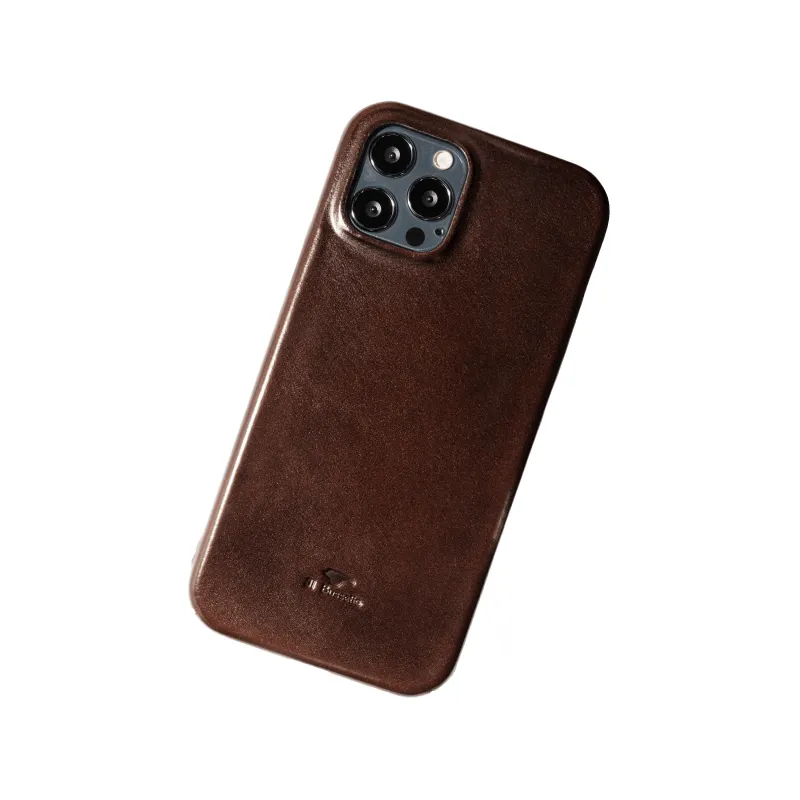 Leather iPhone 12 Pro Case made by Il Bussetto