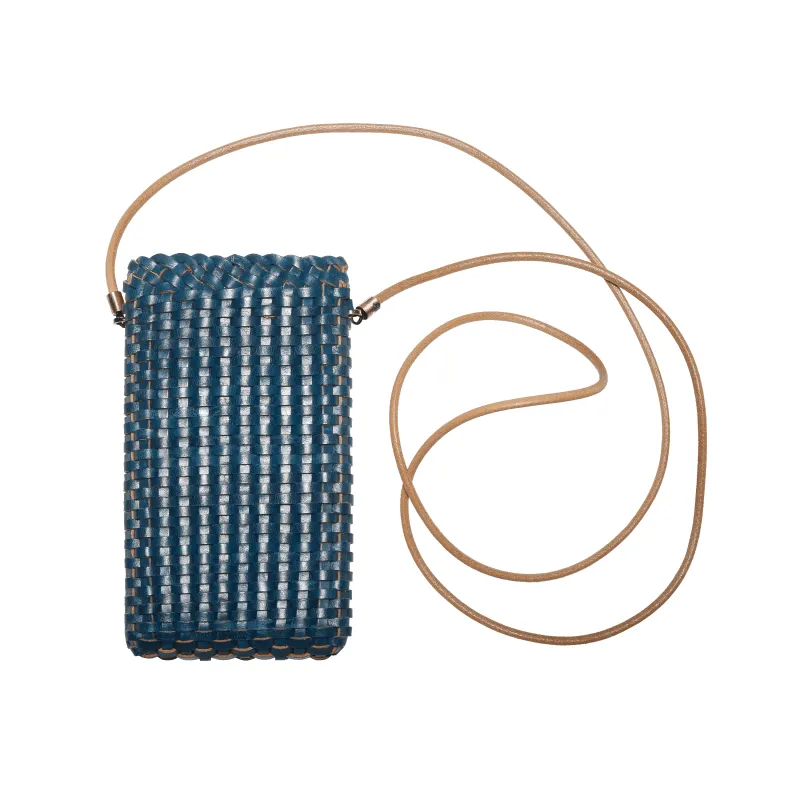 Phone Pouch with Strap made by Il Bussetto