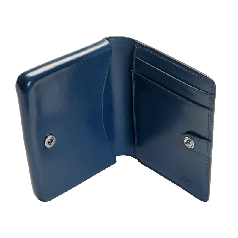 NoLo Wallet in coloured leather made by Il Bussetto