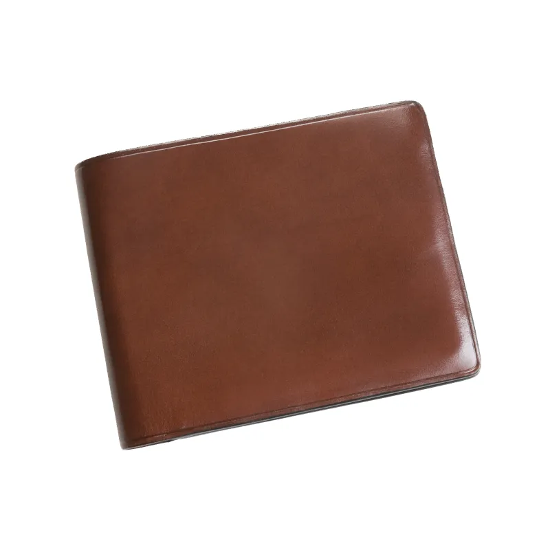 Bifold Wallet in Colored Leather made by Il Bussetto