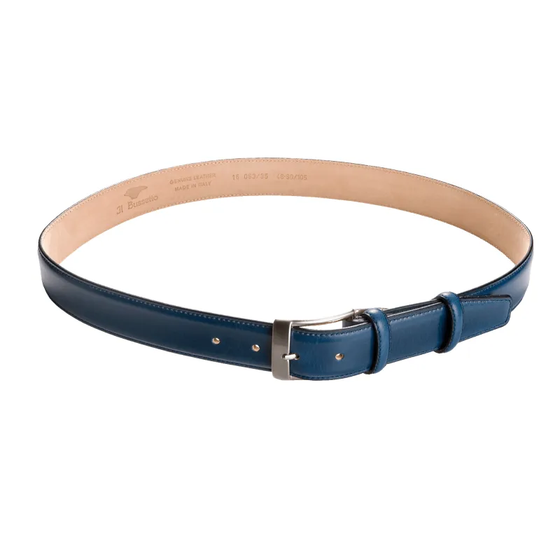 Leather belt made by Il Bussetto