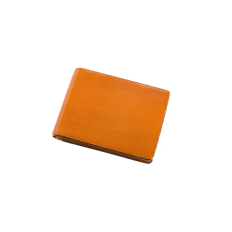 Dollar Sized Colored Leather Wallet made by Il Bussetto