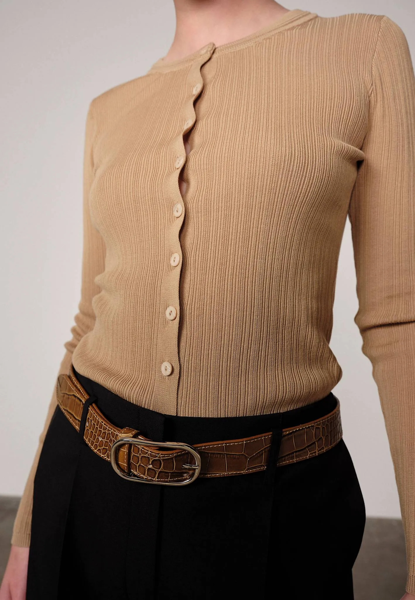 Brooks Knit Blouse - Sand sold by Herskind product image thumbnail 2