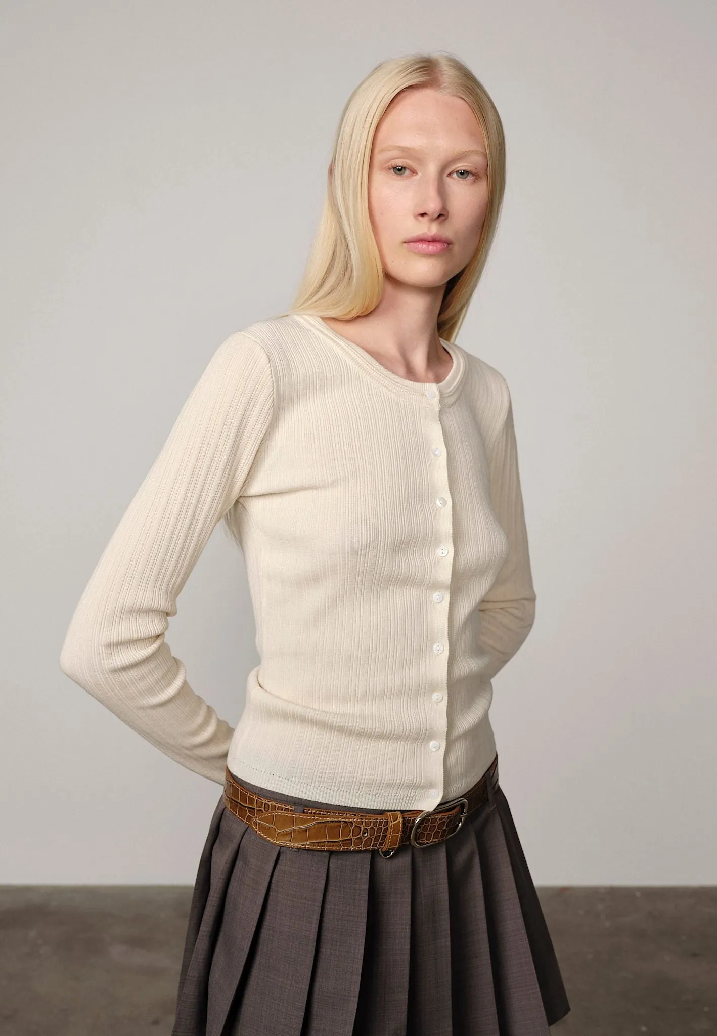 Brooks Knit Blouse - Off White sold by Herskind product image thumbnail 5