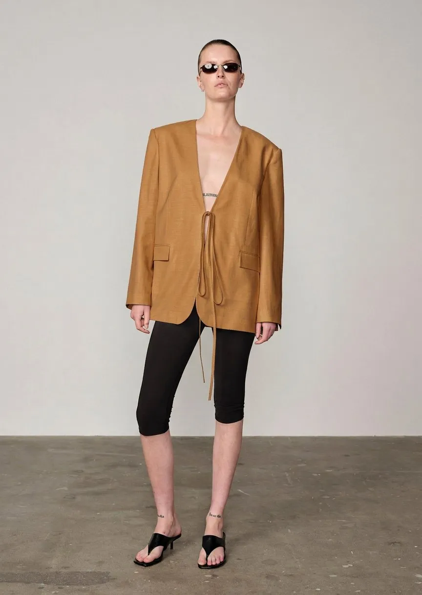 Indiana Oversized Blazer - Toffee sold by Herskind product image thumbnail 5