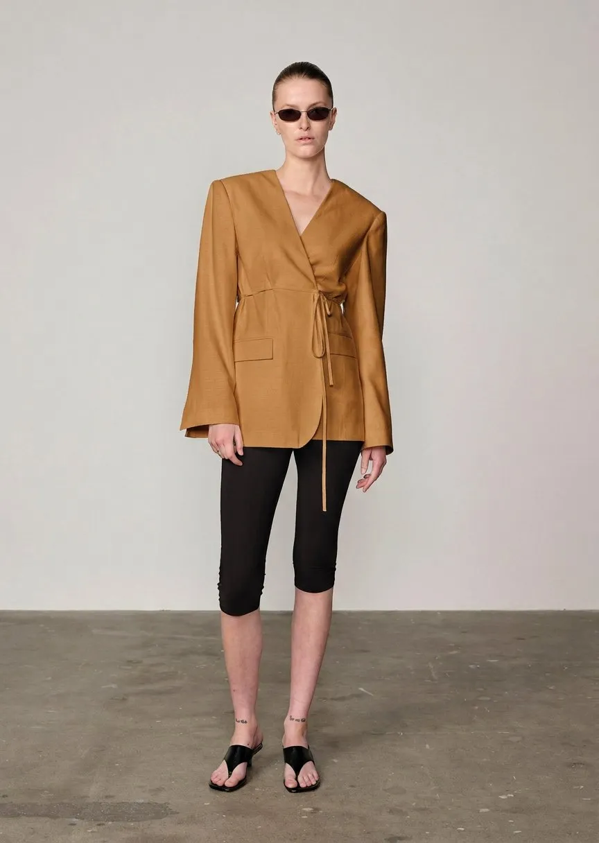 Indiana Oversized Blazer - Toffee sold by Herskind product image thumbnail 2
