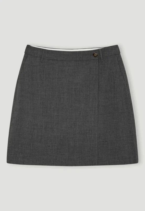 Dita Skirt - Dark Grey made by Herskind