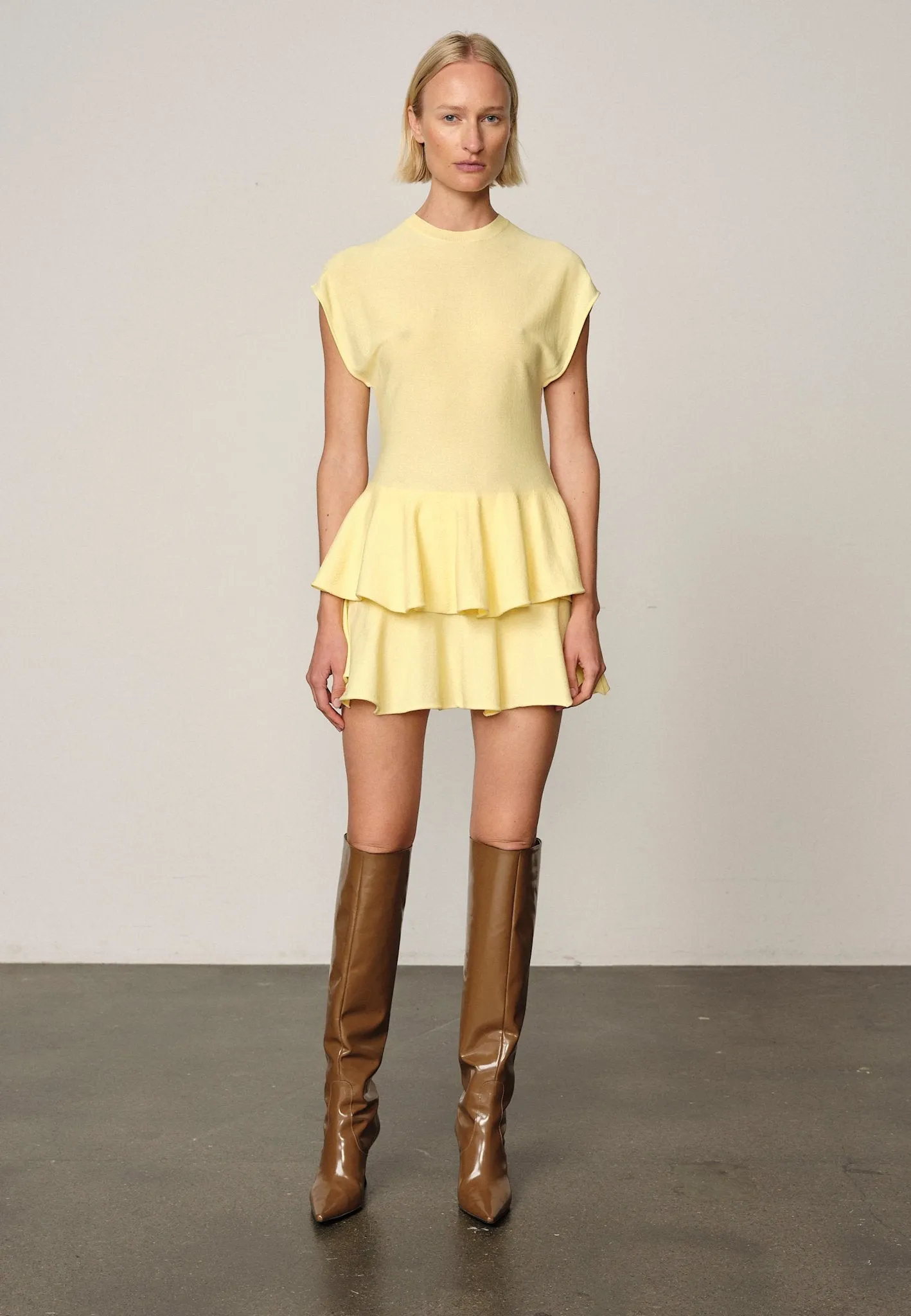 Walker Knit Skirt - Citrine sold by Herskind product image thumbnail 4