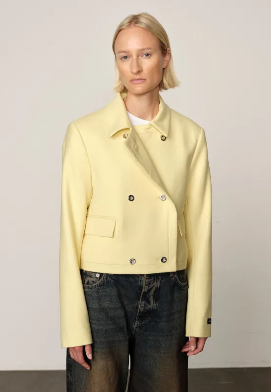 Elo Fittet Blazer - Citrine made by Herskind